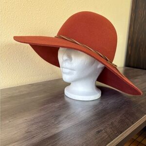 ⭐️Elegant Floppy Rust Colored Women's Hat